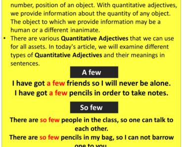 Comparative & Superlative Adjectives and Examples - Lessons For English