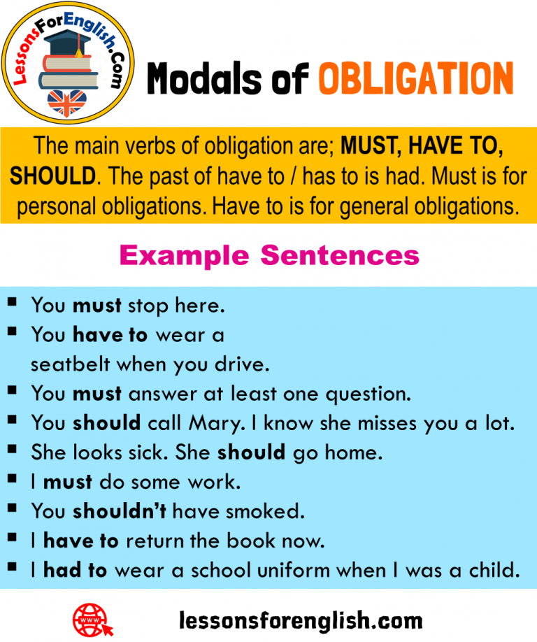 autoenglish modal verbs of obligation exercise