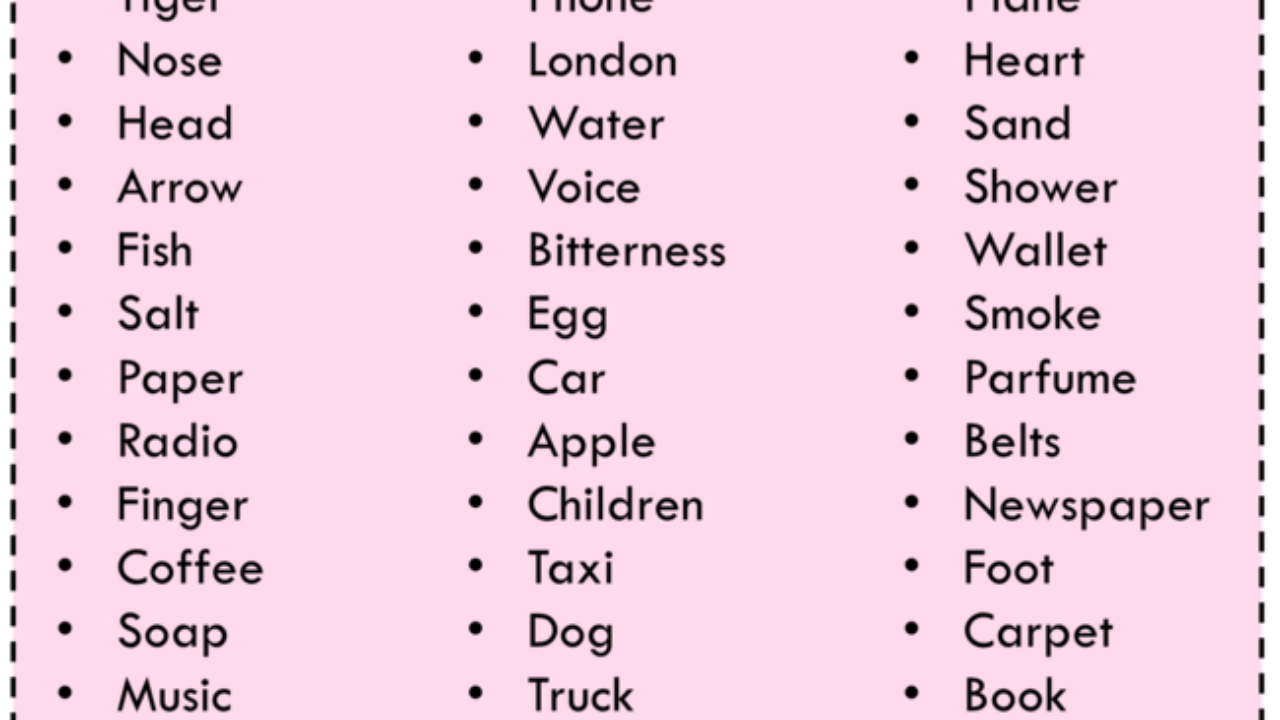 2 10 Examples Of Concrete Nouns Blog Dicovery Education