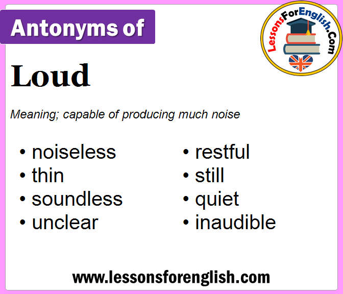 Synonyms Of Loud, Loud Synonyms Words List, Meaning And, 53% OFF